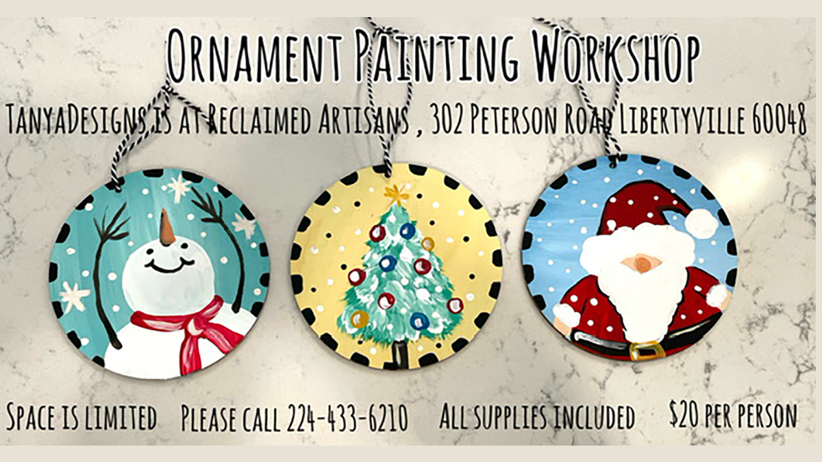 Holiday Ornament Painting Workshop